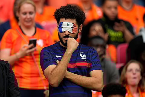 A French supporter